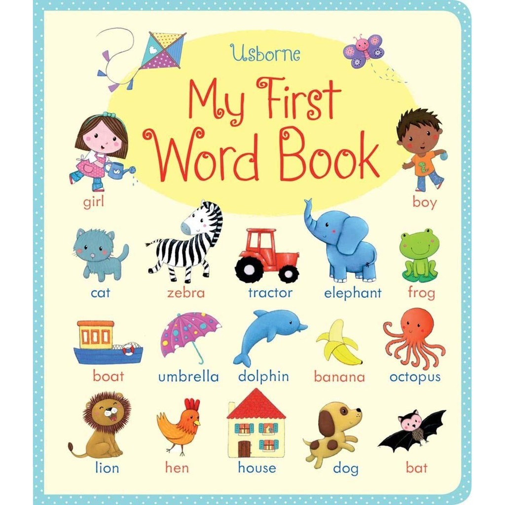 Sách - My First Word Book (My First Word Books) by Brooks Felicity - (Phiên bản UK, Boardbook)
