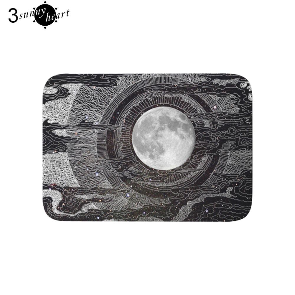 Thảm Chùi Chân Chống Trượt In Hoa Văn Đá Cẩm Thạch