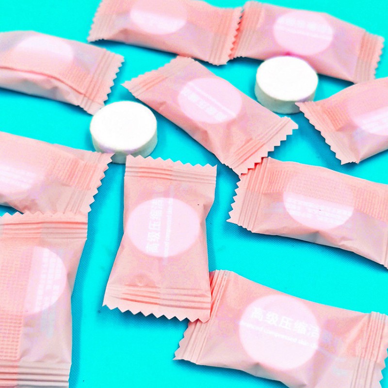 Khăn giấy nén dạng viên kẹo đa năng bỏ túi tiện dụng PK Store