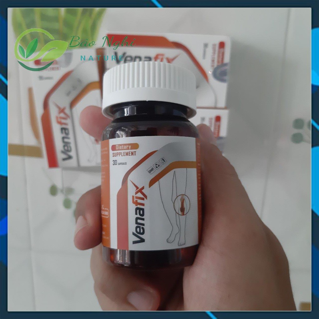 [COMBO 3 HỘP] VIÊN UỐNG VENAFIX - Phòng Ngừa Suy Giảm Tĩnh Mạch Chống Chuột Rút Cho Bắp Chân Khỏe Mạnh - HỘP 30 VIÊN | BigBuy360 - bigbuy360.vn
