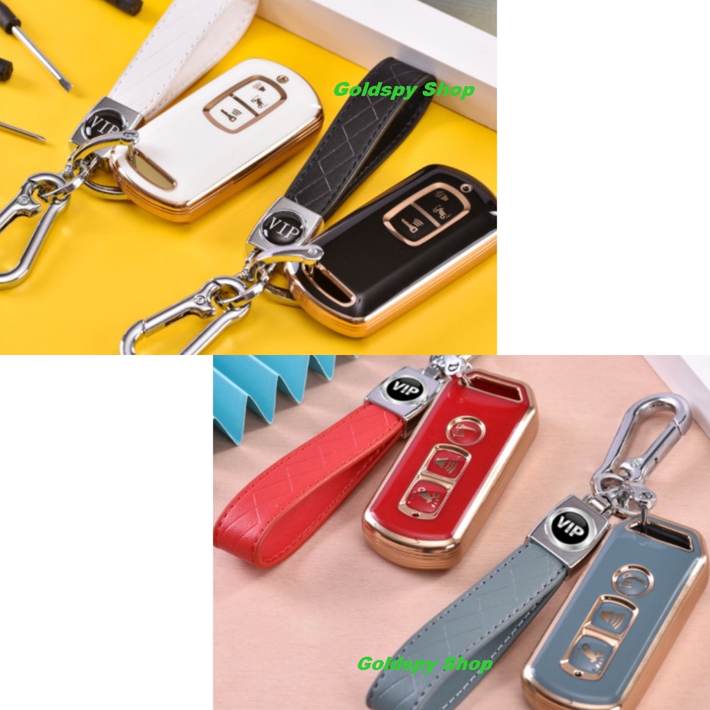 Ốp chìa khóa TPU Smartkey Honda Vision,SH Mode, SH, Air Blade, Lead, Vario, PCX - Bao bọc khóa Smartkey Honda.