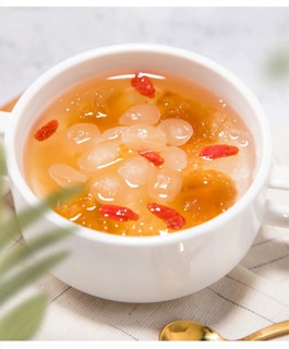 Hộp 10 gói chè dưỡng nhan (Tuyết yến + Nhựa đào + Bồ mễ)