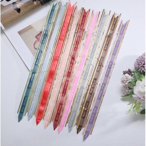 Cuộn Dây Ruy Băng Lụa Kéo Dùng Trang Trí Tiệc Cưới/Sinh Nhật