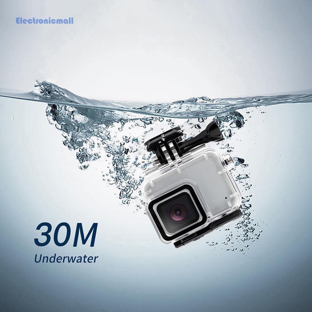 Vỏ Bảo Vệ Chống Thấm Nước Cho Gopro Hero 7 Màu Bạc Trắng Sáng Tạo Mall01 Sự Bảo Vệ