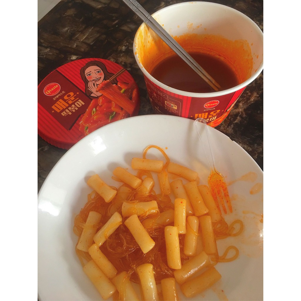 Bánh gạo Hàn Quốc Topokki & Miến OTaste 128gr