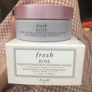 Mask FRESH Rose deep hydration sleeping