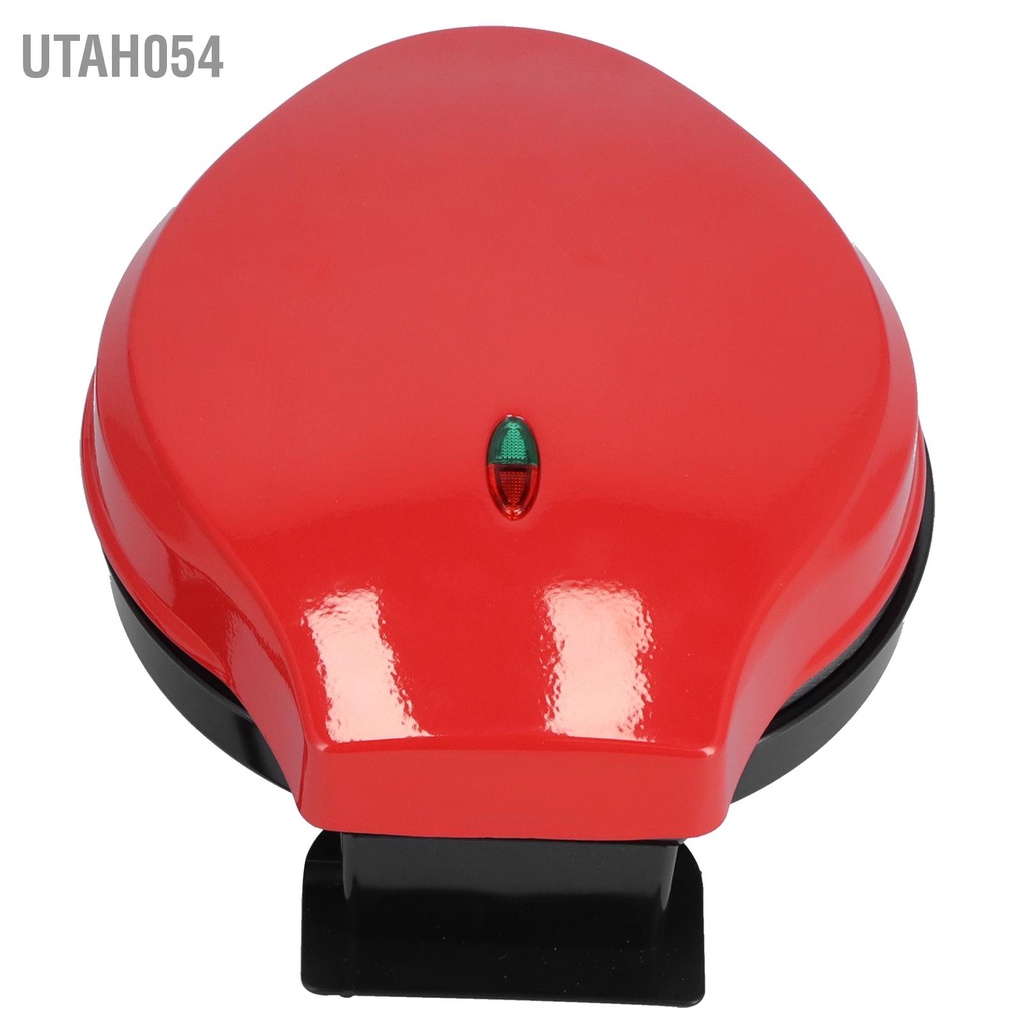 Utah054 1200W 7 lỗ Máy làm bánh rán hai mặt ăn sáng sưởi ấm cho nhà bếp gia đình Sử dụng EU Cắm 220‑240V