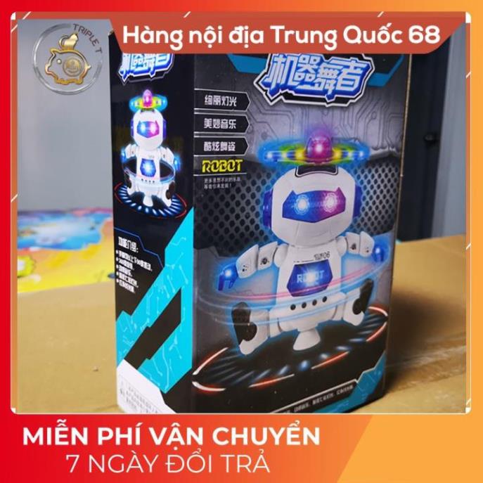 Đồ chơi Robot Xoay 360, Phát Nhạc Và Hát, Chất Liệu Nhựa ABS An Toàn Khi Sử Dụng, Đồ chơi công nghệ (NỘI ĐỊA TRUNG QUỐC)