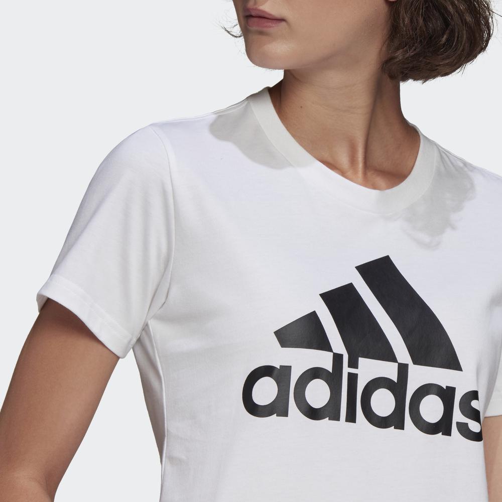 Áo Tee adidas Nữ LOUNGEWEAR Essentials Logo Tee Màu trắng GL0649