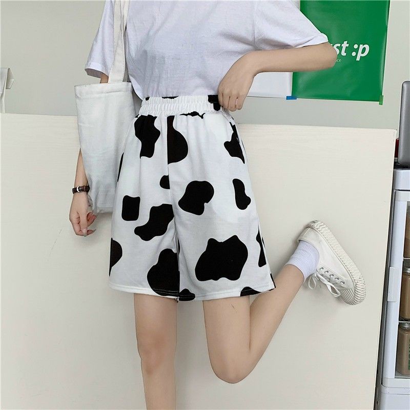 Quần shorts lửng BÒ SỮA HOT TREND