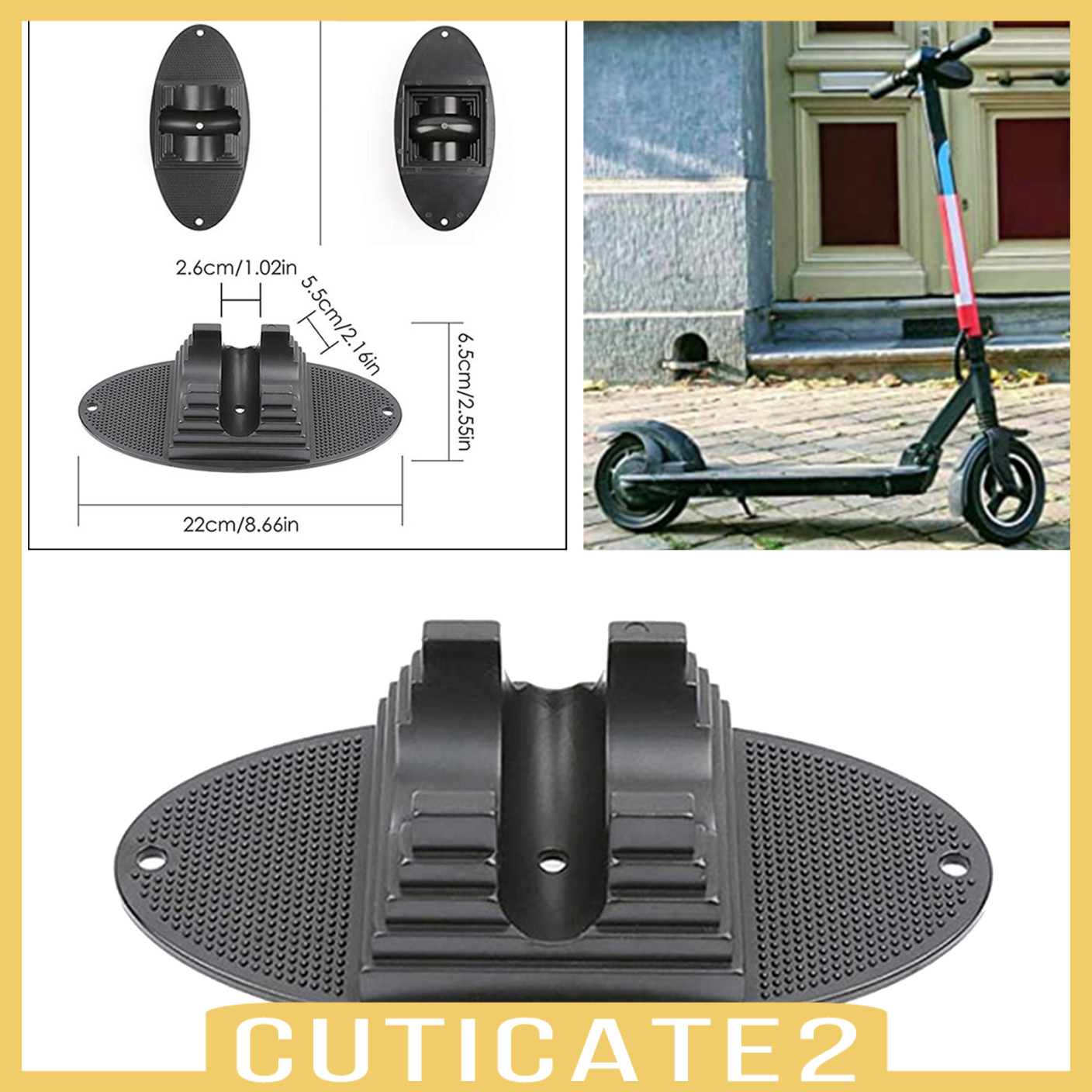 Đế Bánh Xe Cho Xe Scooter Cuticate2