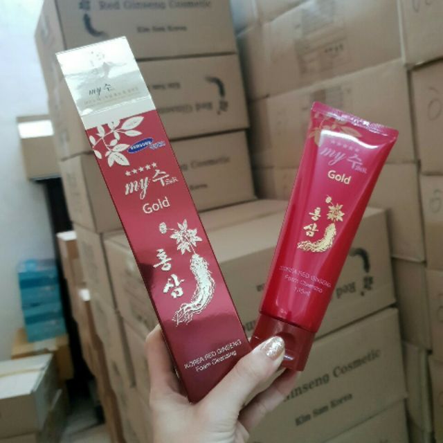 Sữa rửa mặt hồng sâm 130 ml