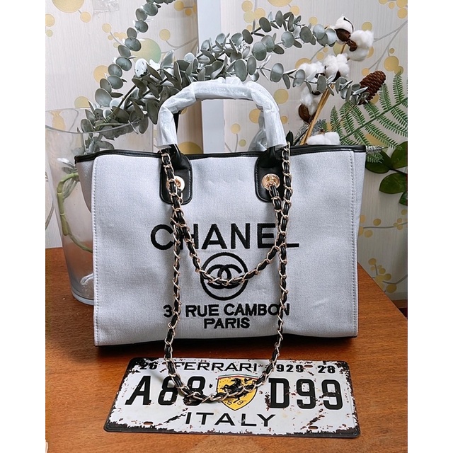 túi tote Chanel Vip gift size 37x30x15cm