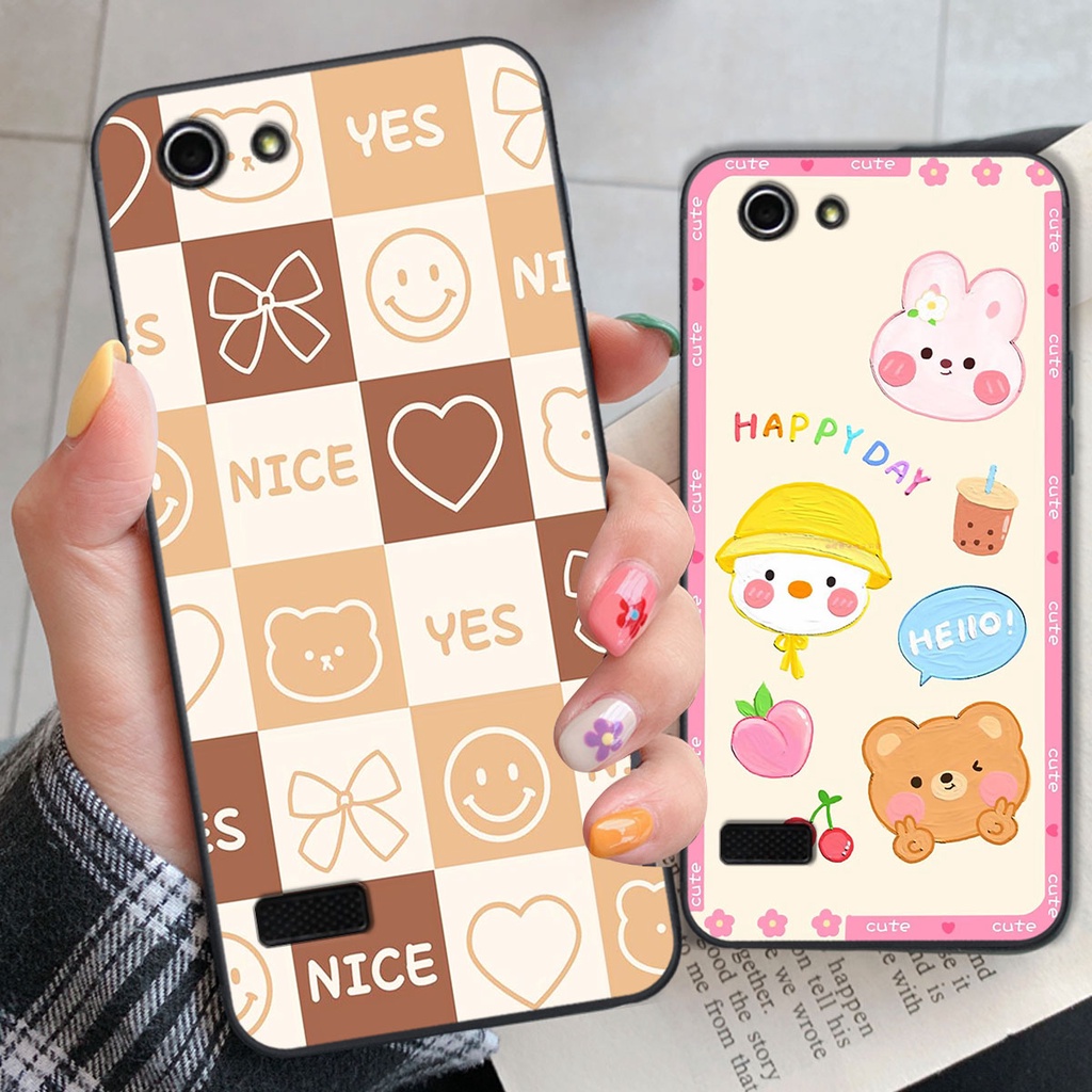 Ốp lưng Oppo A33 / NEO 7 happy day, gấu bear dễ thương - BỀN - ĐẸP -BAO GIÁ TOÀN THỊ TRƯỜNG