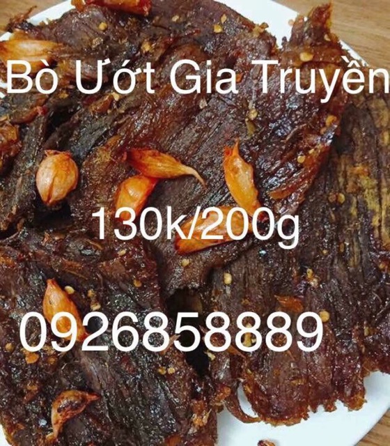 BÒ ƯỚT TỎI GIA TRUYỀN HÀ NỘI