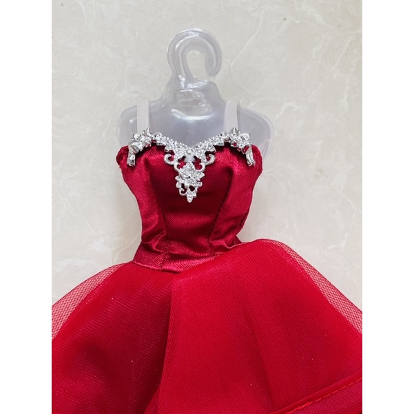 Thanh lí váy dạ hội búp bê barbie chính hãng như ảnh