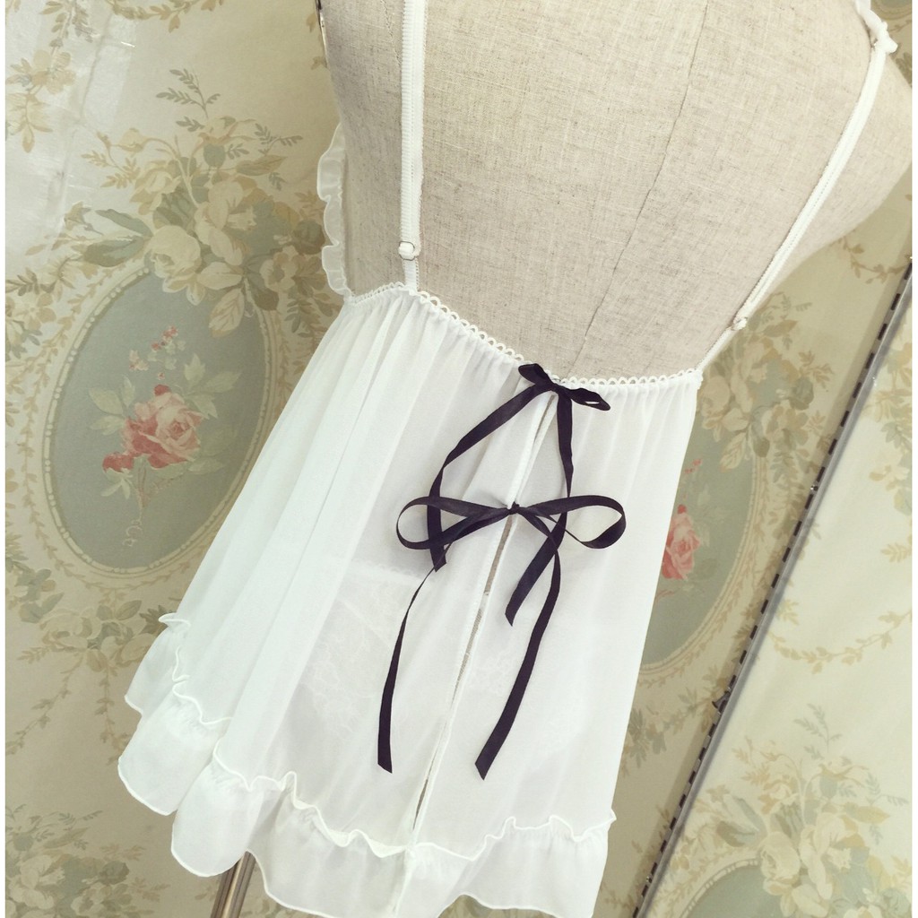 Váy ngủ sexy baby doll kèm chip siêu xinh mã 1388 VN76