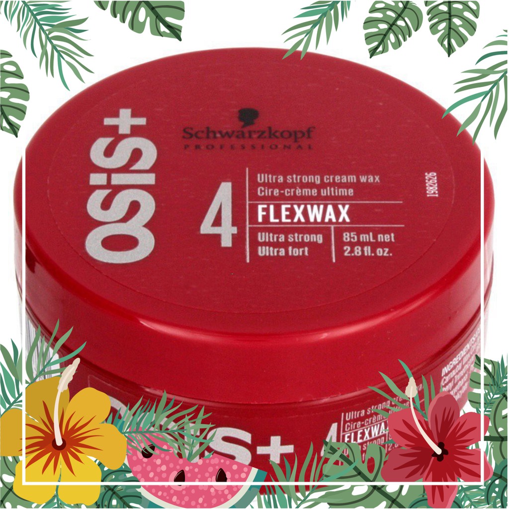 [ Rẻ nhất ]5351 Sáp vuốt tóc nam Osis+ 4 Flex Wax Schwarzkopf 85g vutien.hcm.35351