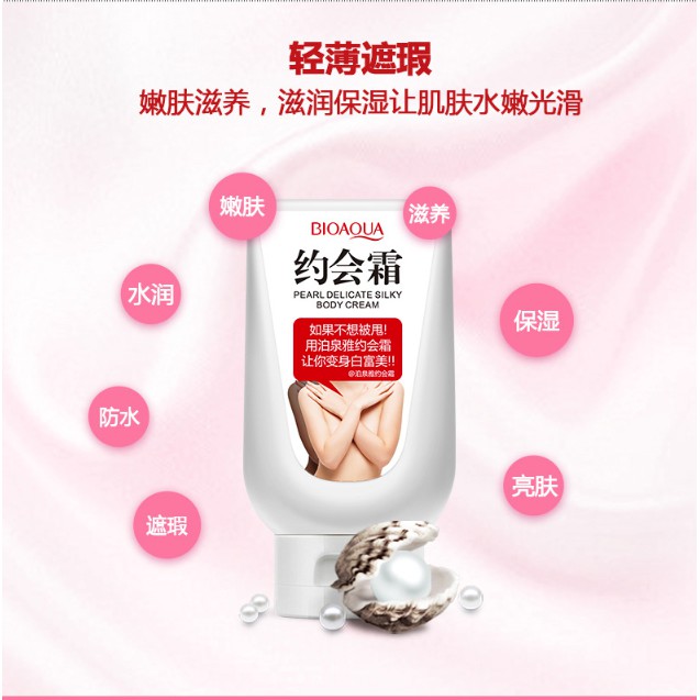 Kem dưỡng trắng da toàn thân Bioaqua Body Cream