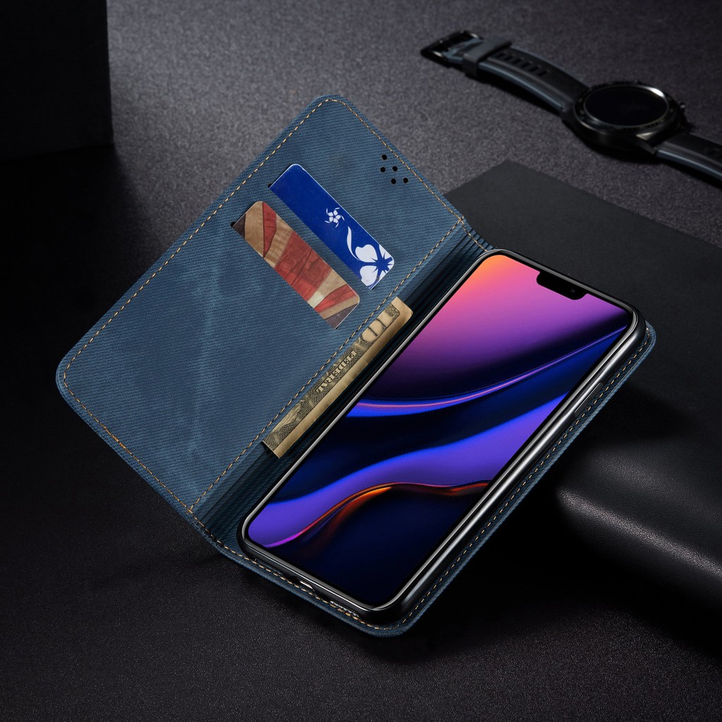 Bao da điện thoại dạng ví thiết kế kiểu doanh nghiệp cho Apple iPhone 11 Pro Max iP11 Pro 12 Pro Max iP12 Mini 12/12 Pro | BigBuy360 - bigbuy360.vn