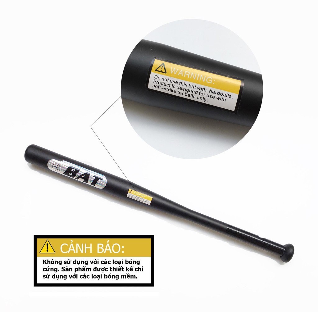 ❌Gậy Bóng Chày Thể Thao BAT 28 inch (71cm) Hợp Kim Thép 88050 SIÊU THỊ 88