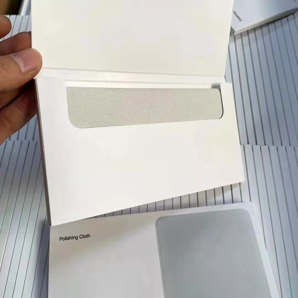 Vải lau màn hình iPhone iPad Mac Apple Watch iPod Pro XDR không xơ chống xước dăm vải có logo cho iPhone