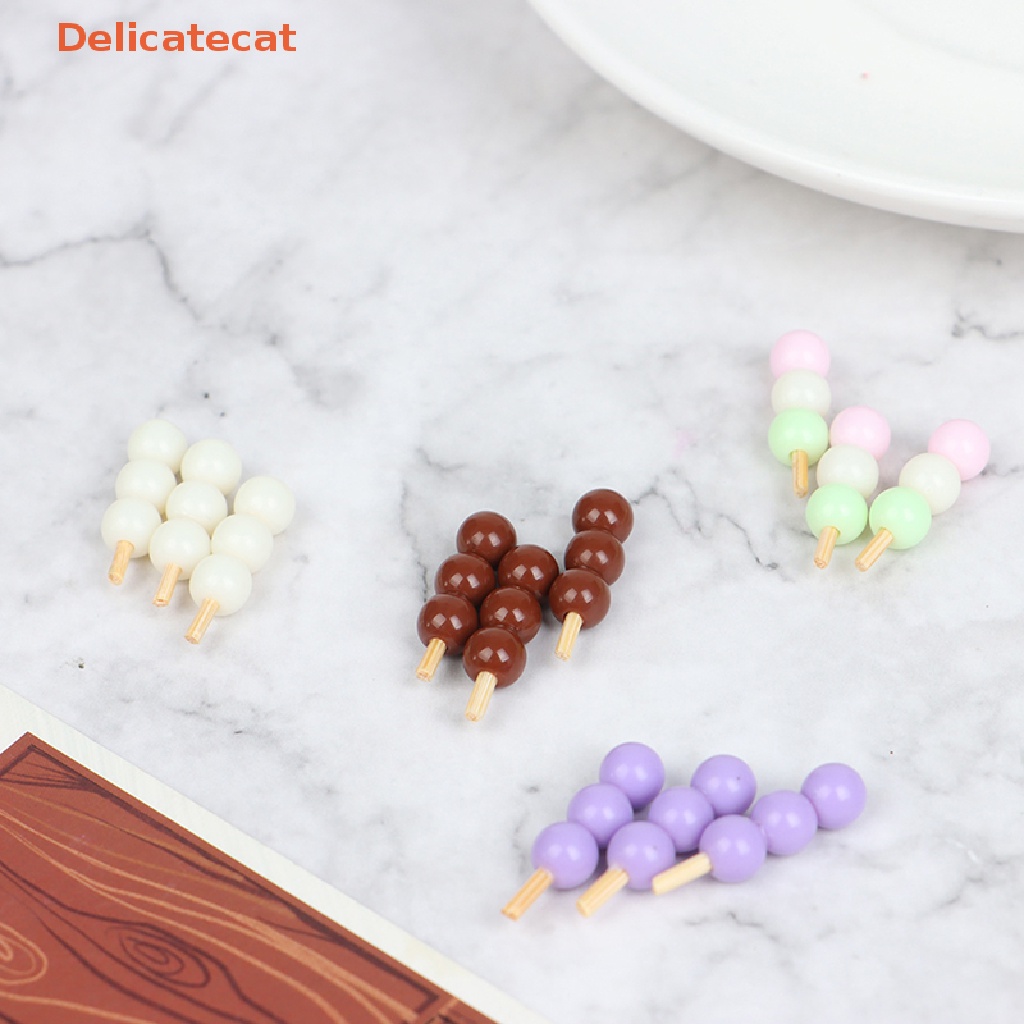 [Tinh Tế] Set 3 Món Xiên Cơm / Bánh Kem Mini Hình Cá Nhật Bản Cho Nhà Búp Bê