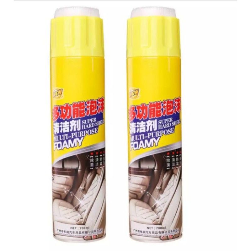 Chai xịt bọt tuyết vệ sinh ghế da, nội thất ô tô siêu sạch. Dung tích 650 ml. Chuyên dùng cho GARA ô tô.