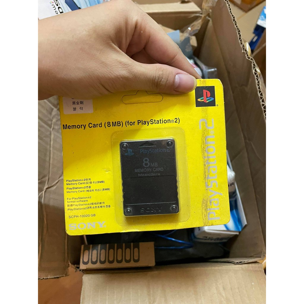 Card Save 8MB cho máy PS2 Thẻ nhớ PS2