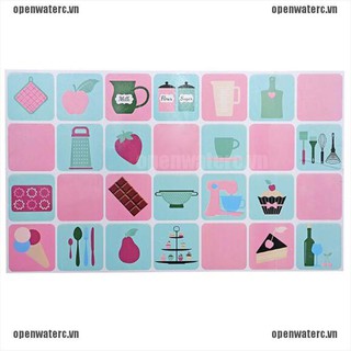 Miếng Dán Tường Chống Dầu Mỡ Nhà Bếp