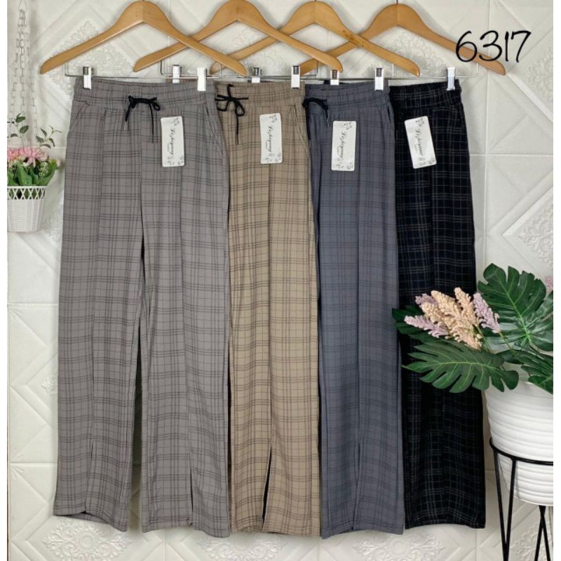 Quần Dài Ống Rộng Xẻ Tà Thời Trang Cho Nữ | BigBuy360 - bigbuy360.vn