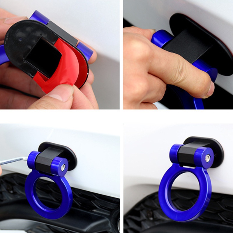 Miếng Dán Trang Trí Xe Hơi Có Móc Hình Đôi Mắt Độc Đáo