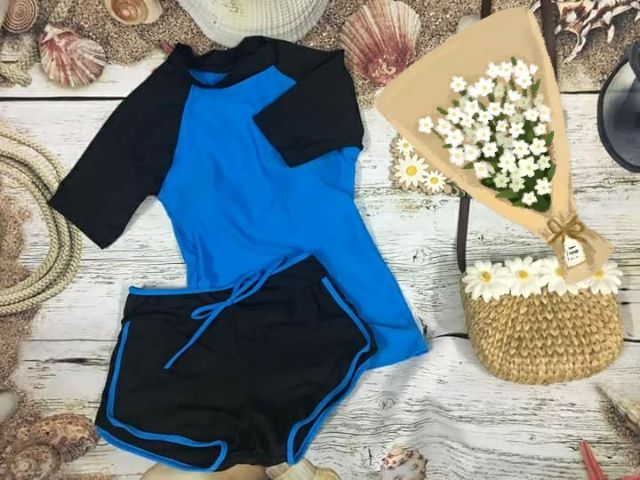 Đồ bơi học sinh - tay lỡ | BigBuy360 - bigbuy360.vn