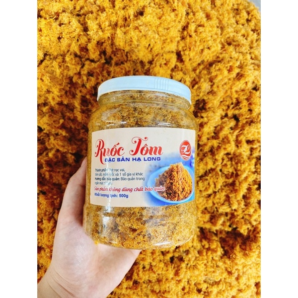 500gr ruốc tôm thịt Hạ Long nguyên chất siêu ngon- chỉ giao hoả tốc