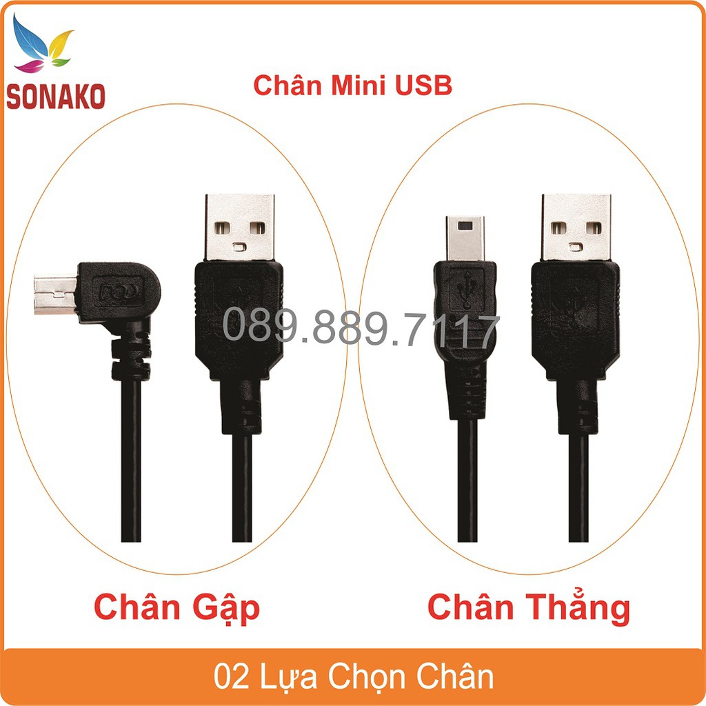 Dây cáp sạc, cáp nguồn camera hành trình ô tô - Sonako | BigBuy360 - bigbuy360.vn