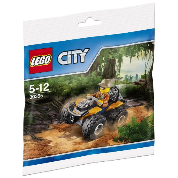 Lego City 30355 - Jungle ATV polybag - Bộ xếp hình Lego Xe đi rừng mini