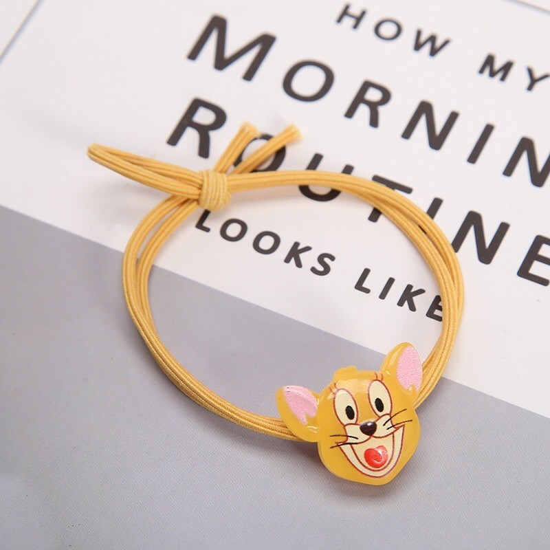 Dây Cột Tóc Dạ Quang Phát Sáng Hình Dễ Thương, Dây Cột Tóc Hàn Quốc Đẹp