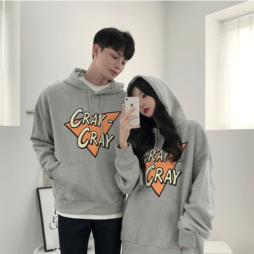 (Get 1 Buy 1) Áo HOODIE UNISEX in HÌNH TAM GIÁC Phối chữ ULZZANG,có BIGSIZE