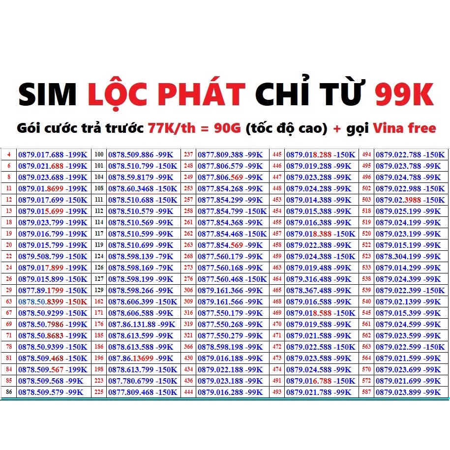 [Miễn phí tháng đầu], SIM 4G ITEL, Sim 90G/th tốc độ cao 4G mạng VINAPHONE, Gọi VINAPHONE miễn phí.