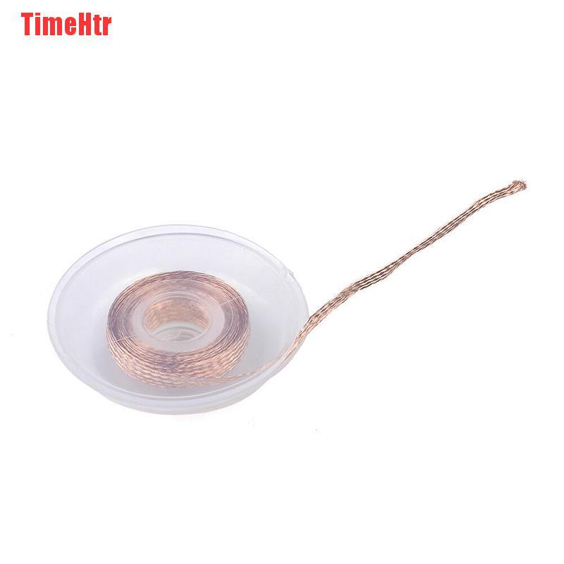 TimeHtr 1PC 3.0mm 1.5M 3.0M Desoldering Braid Solder Remover Wick Wire Repair Tool New