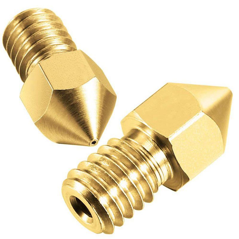 CR Bộ 22 Đầu Phun Mk8 0.2mm, 0.3mm, 0.4mm, 0.5mm, 0.6mm, 0.8mm, 1.0mm Cho Máy In 3d