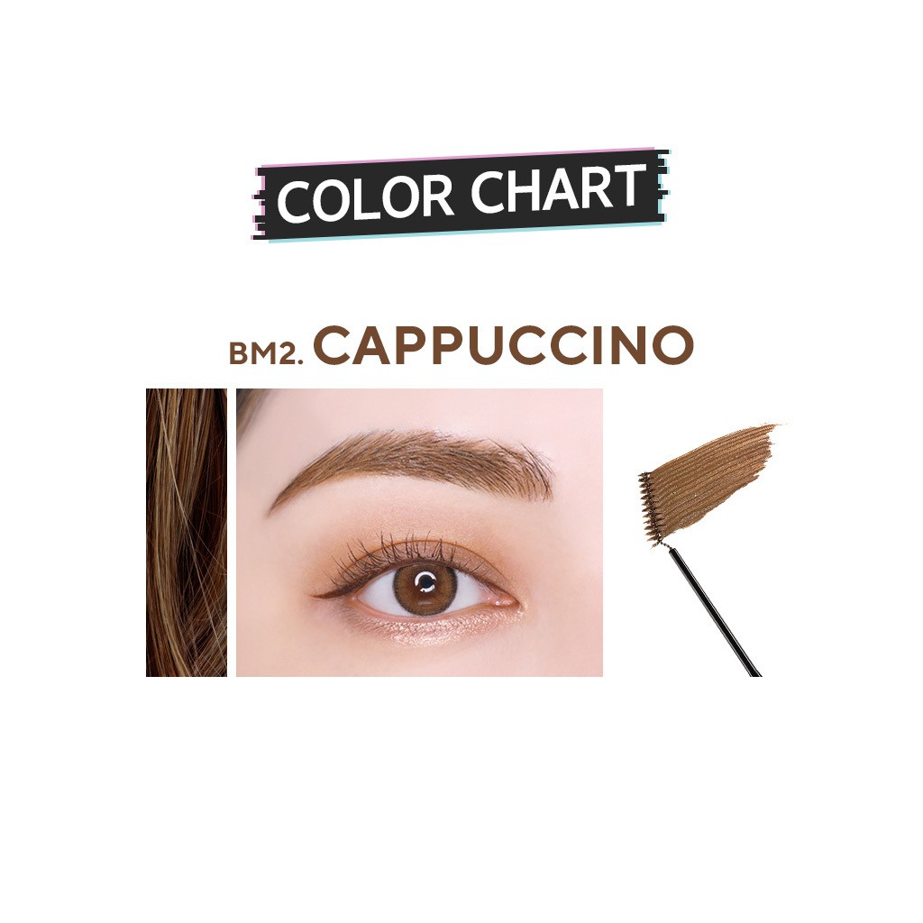 [Hàng mới về] Mascara chải lông mày MERZY chống thấm nước 3 màu sắc tùy chọn 3.5g | BigBuy360 - bigbuy360.vn