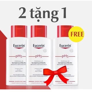 [MUA 2 TẶNG 1] Eucerin Sữa tắm và rửa mặt cho da nhạy cảm pH5 200ml
