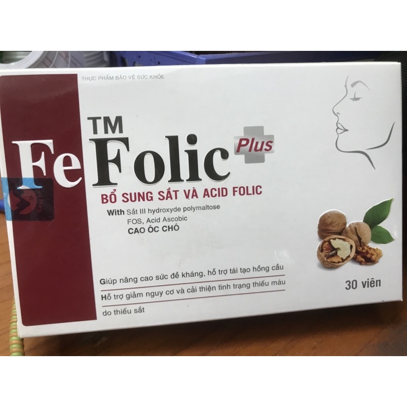 Viên sắt Fe Folic plus