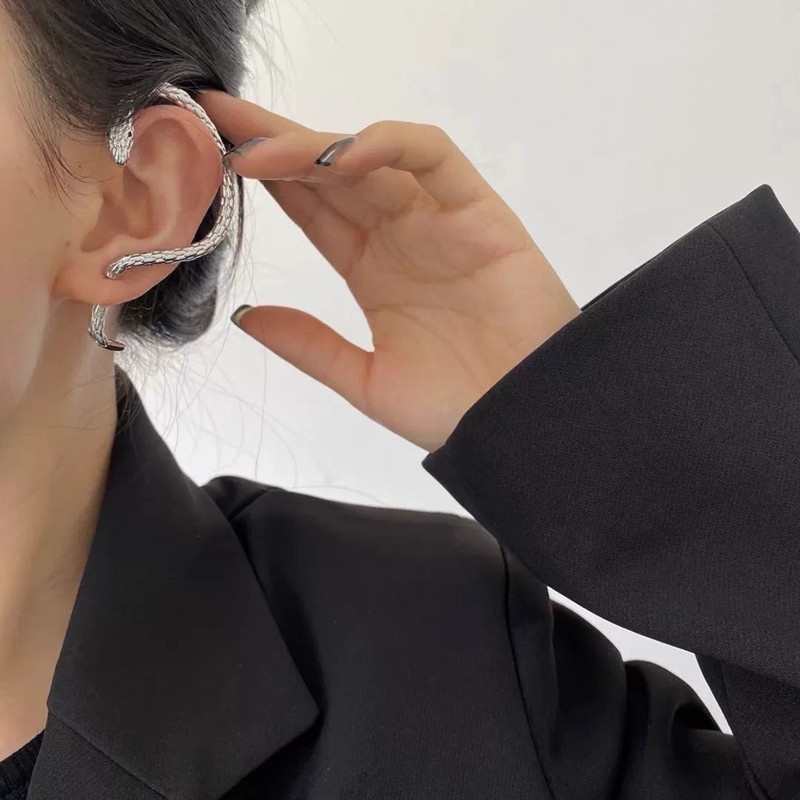 Khuyên Tai Hình Rắn Phong Cách Âu Mỹ Thời Trang
