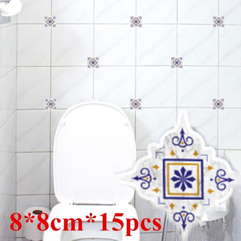 Giấy dán tường sàn nhà bếp phòng tắm bằng nhựa pvc chống thấm giả vân đá hoa