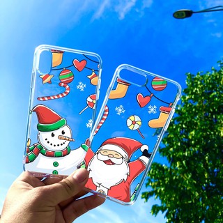 Ốp dẽo trong Noel giáng sinh iphone 13 pro max