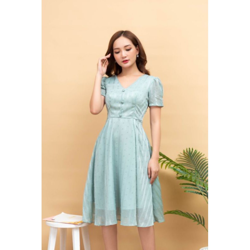 Váy xòe tơ nhũ ánh cao cấp V127 tổng hợp 209-299