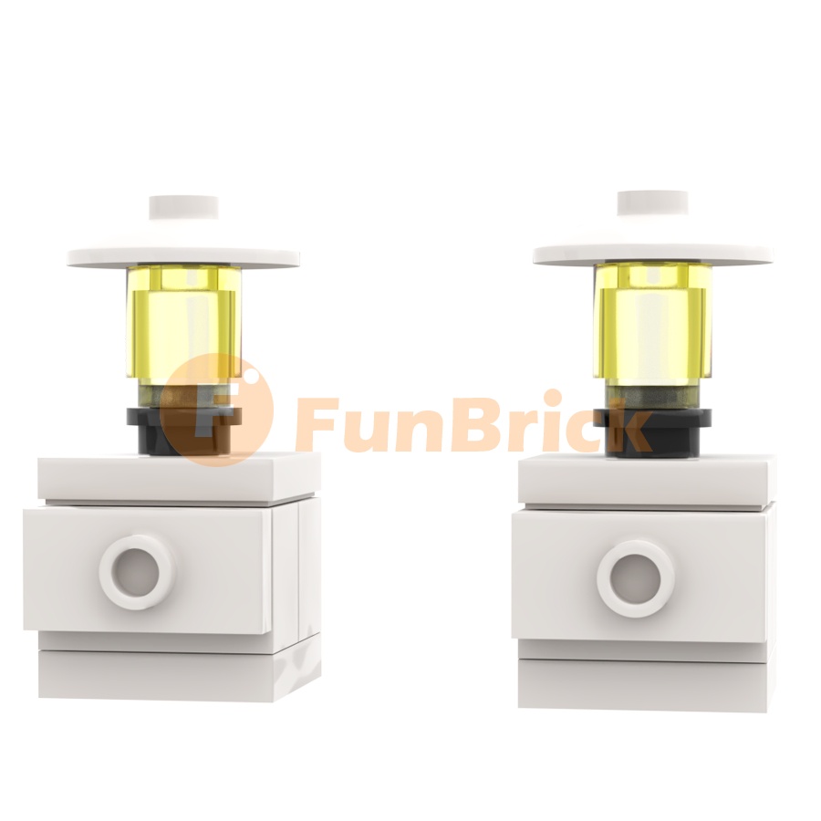 [FunBrick] Đồ Chơi Khối Xây Dựng Một Bên Cạnh Giường Ngủ Để Bàn Trang Trí DIY Tương Thích Với Tòa Nhà Cổ Điển Phù Hợp Làm Quà Minifigure MOC