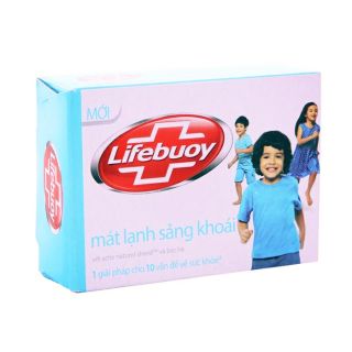 Lifebuoy xà bông cục 90g set 10 cục 2 màu.